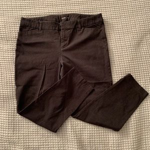 Old Navy dark grey pixie style dress pants
